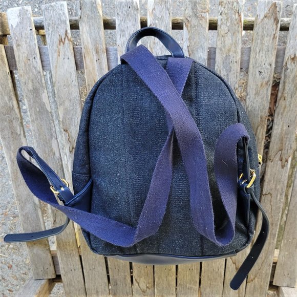 TOMMY HILFIGER Blue Denim Backpack Bag main image 7